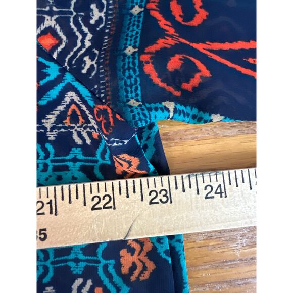 Juniper Ln Kimono Top Womens Large‎ Aztec - Picture 7 of 10